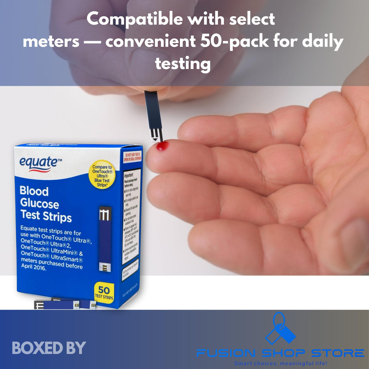 Blood Sugar Test Strips 50ct R2318