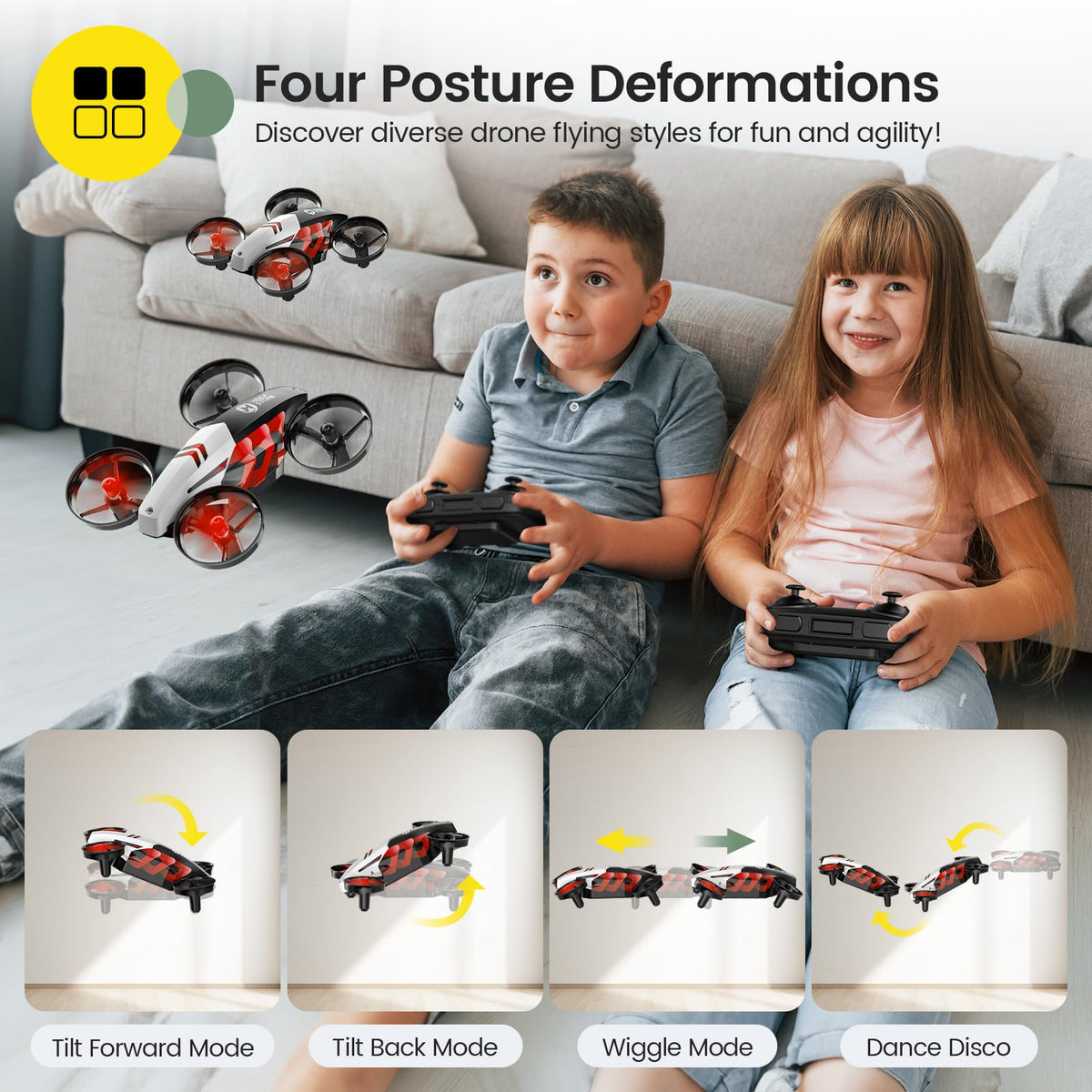 Mini Indoor RC Quadcopter with 3D Flip L936