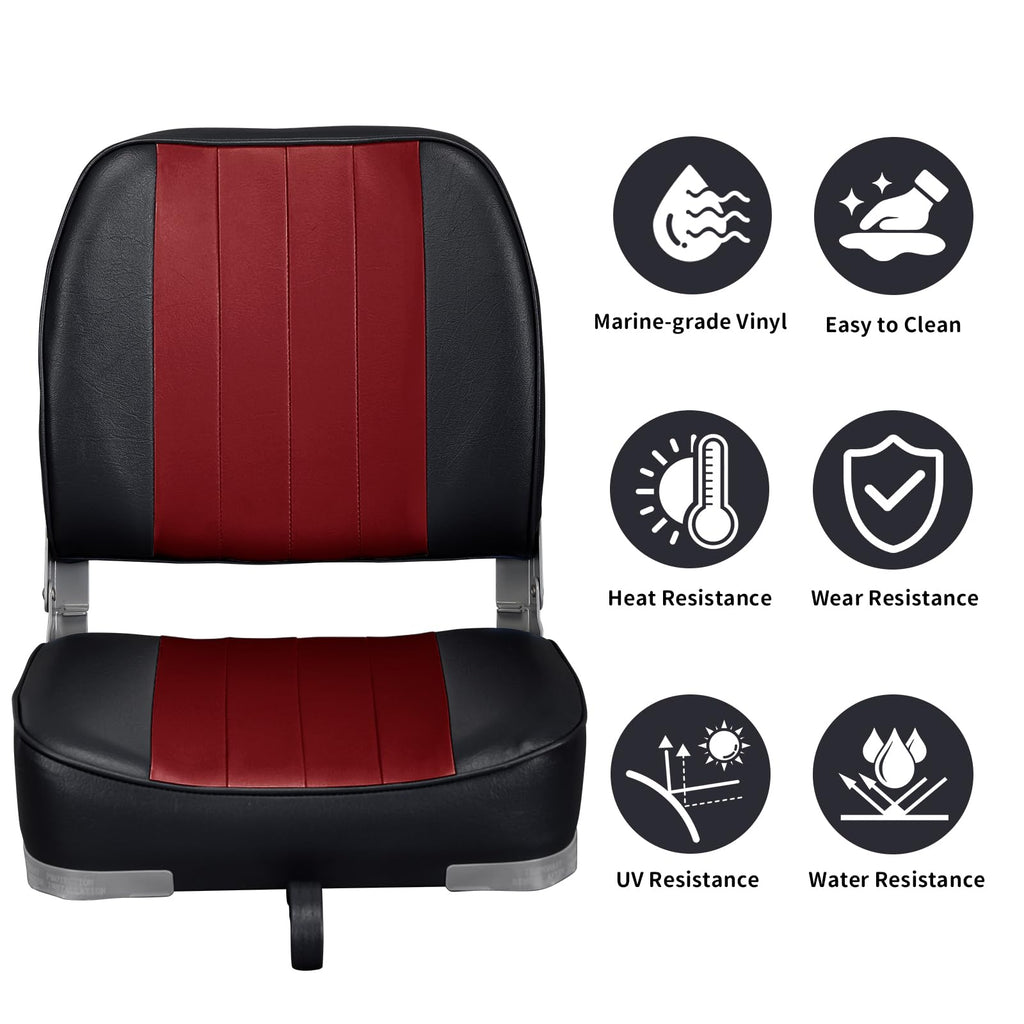 Low Back Folding Boat Seats 2 Pack R813