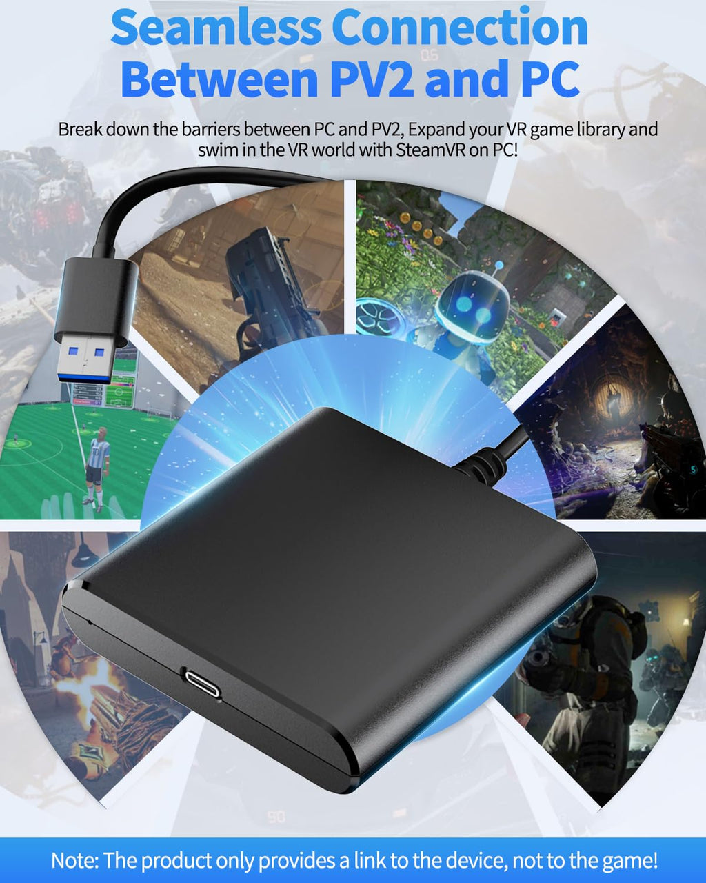 PC Adapter for VR2 Headset S33600
