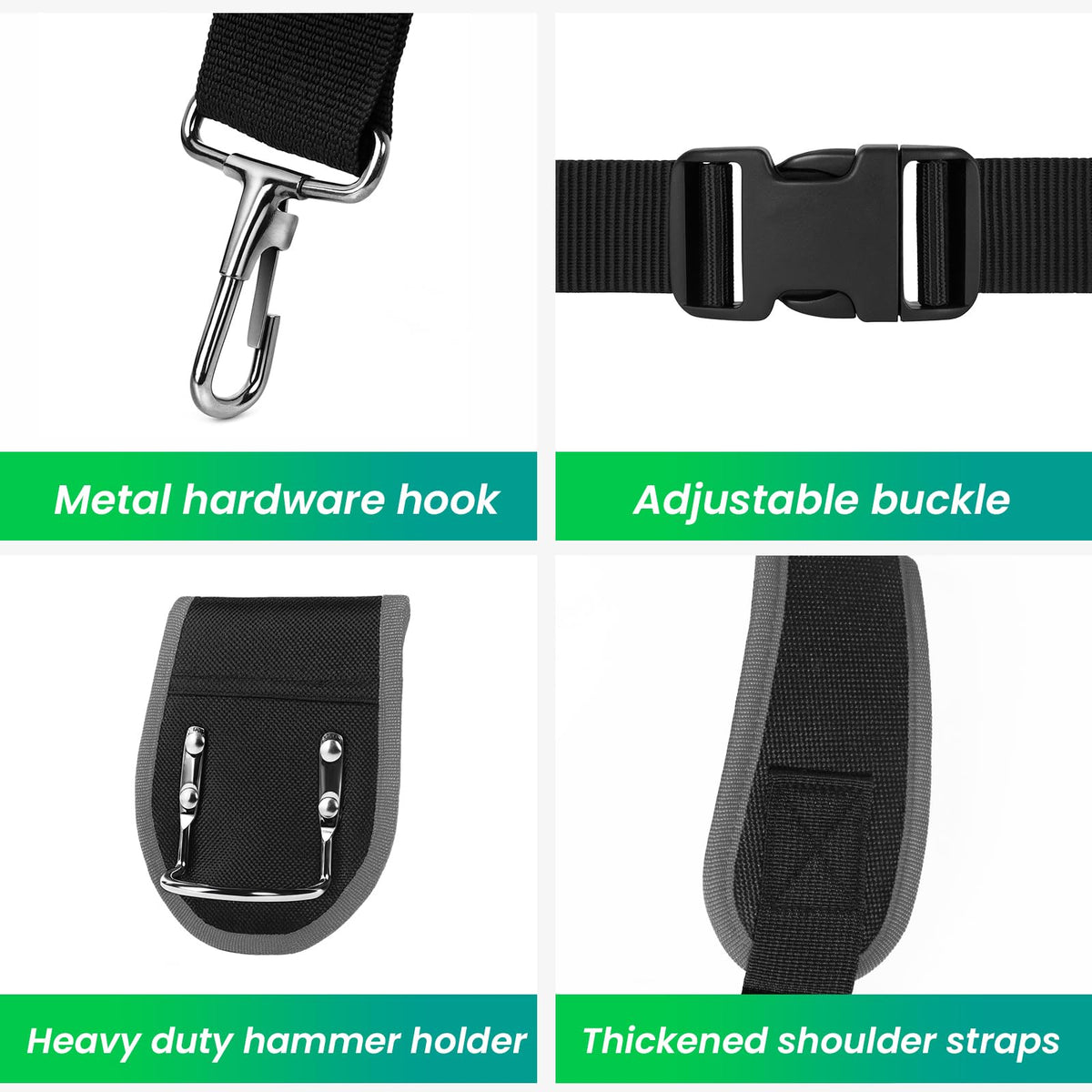 Heavy Duty Tool Belt With Suspenders N2169