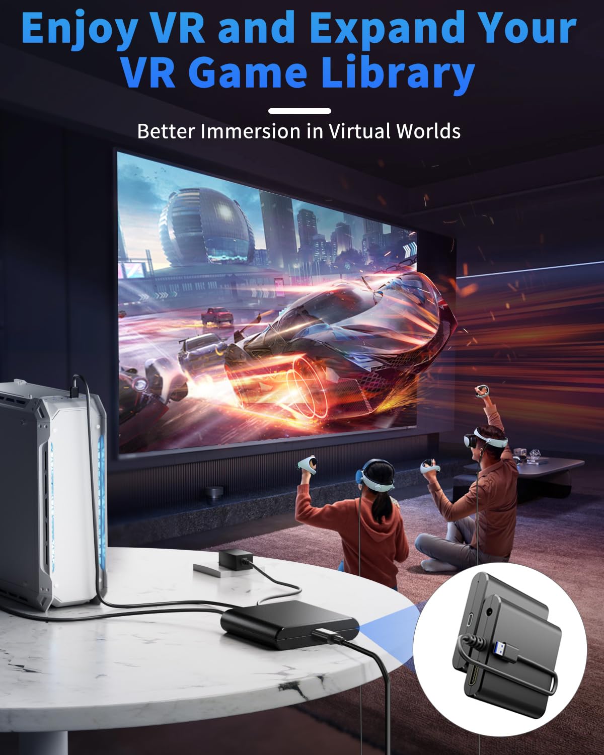PC Adapter for VR2 Headset S33600