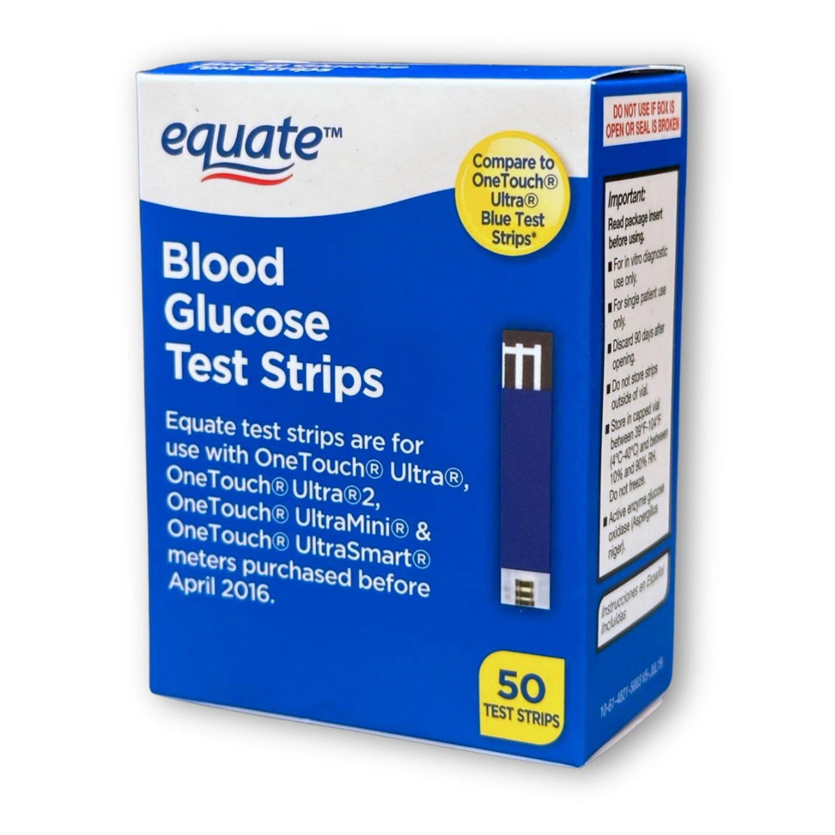 Blood Sugar Test Strips 50ct R2318