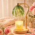 Green Dimmable Candle Warmer Lamp with Timer F255595