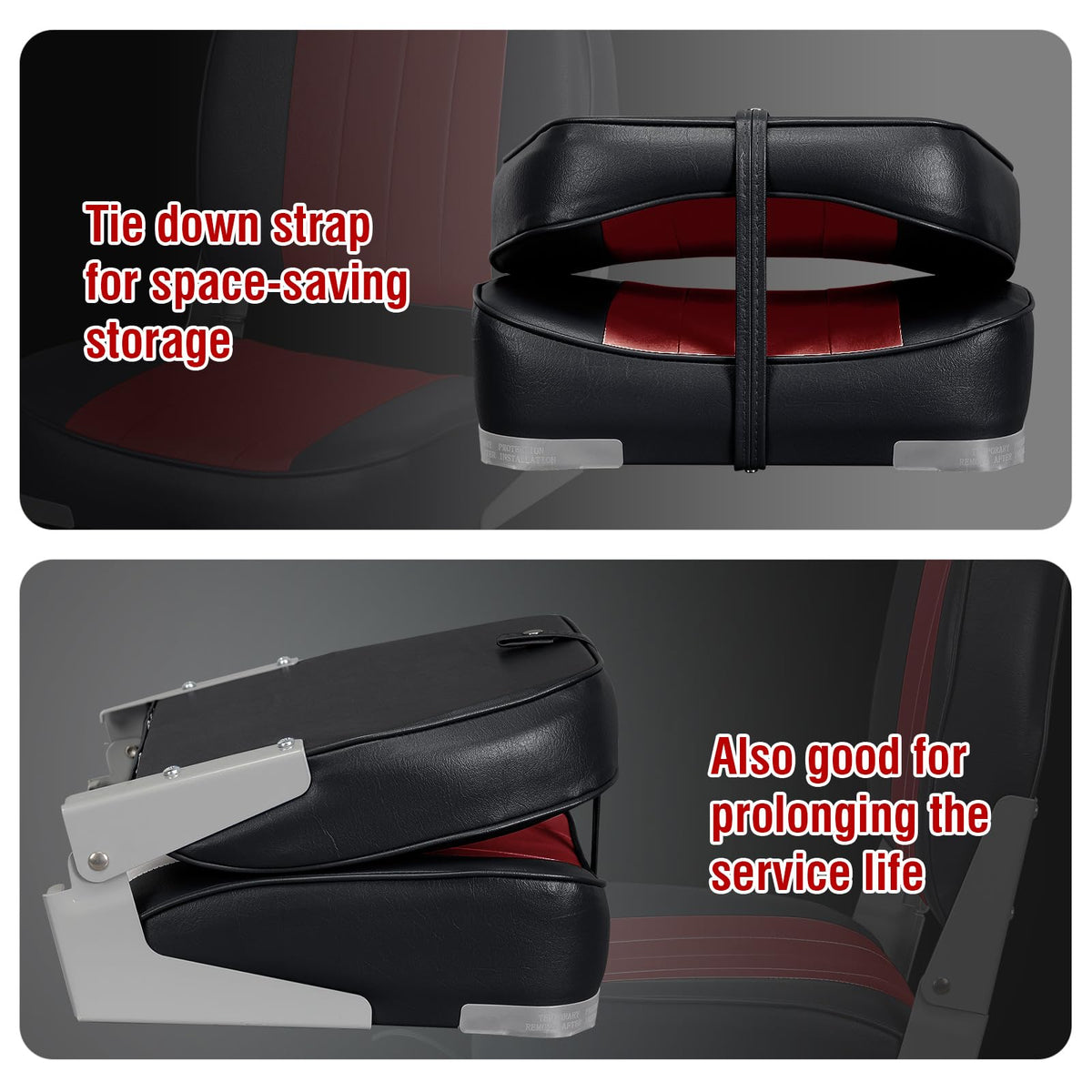 Low Back Folding Boat Seats 2 Pack R813