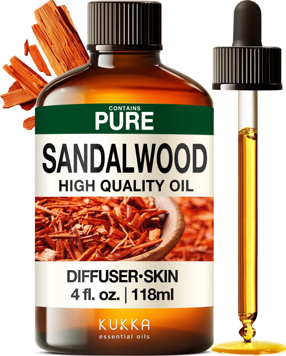 Sandalwood & Lavender Essential Oils Set 2x4 fl oz B136