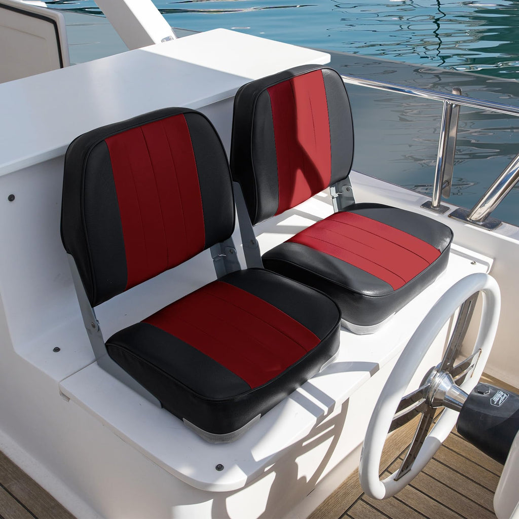 Low Back Folding Boat Seats 2 Pack R813