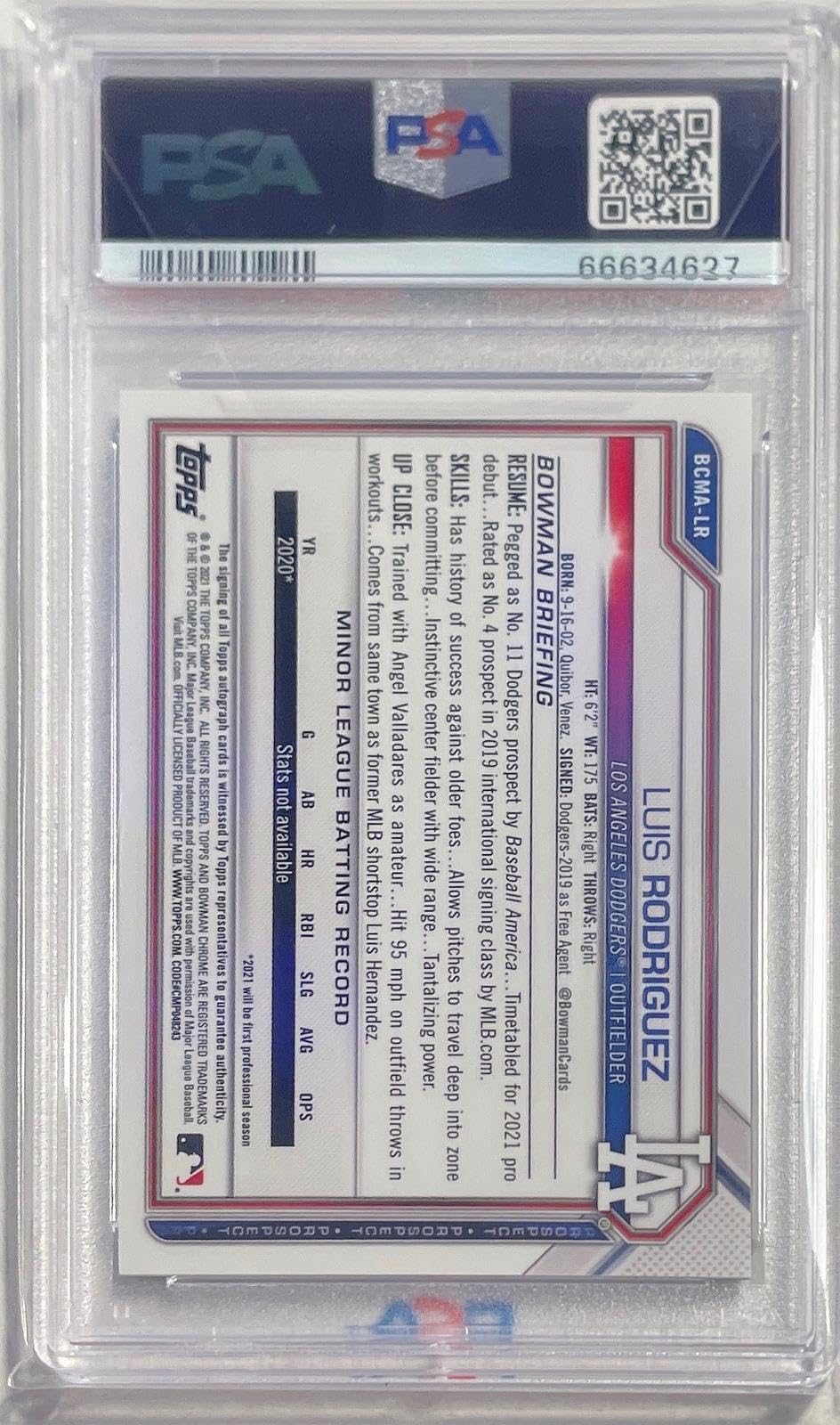 Baseball Autographed Cards N637