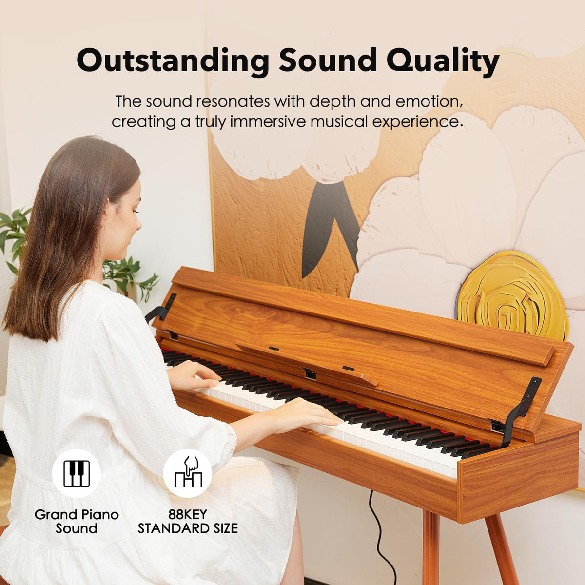 88 Key Weighted Digital Piano O245394