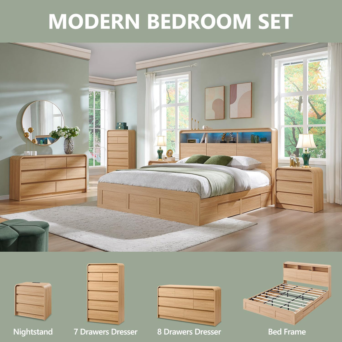 7 Drawer Dresser F149599