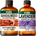 Sandalwood & Lavender Essential Oils Set 2x4 fl oz B136