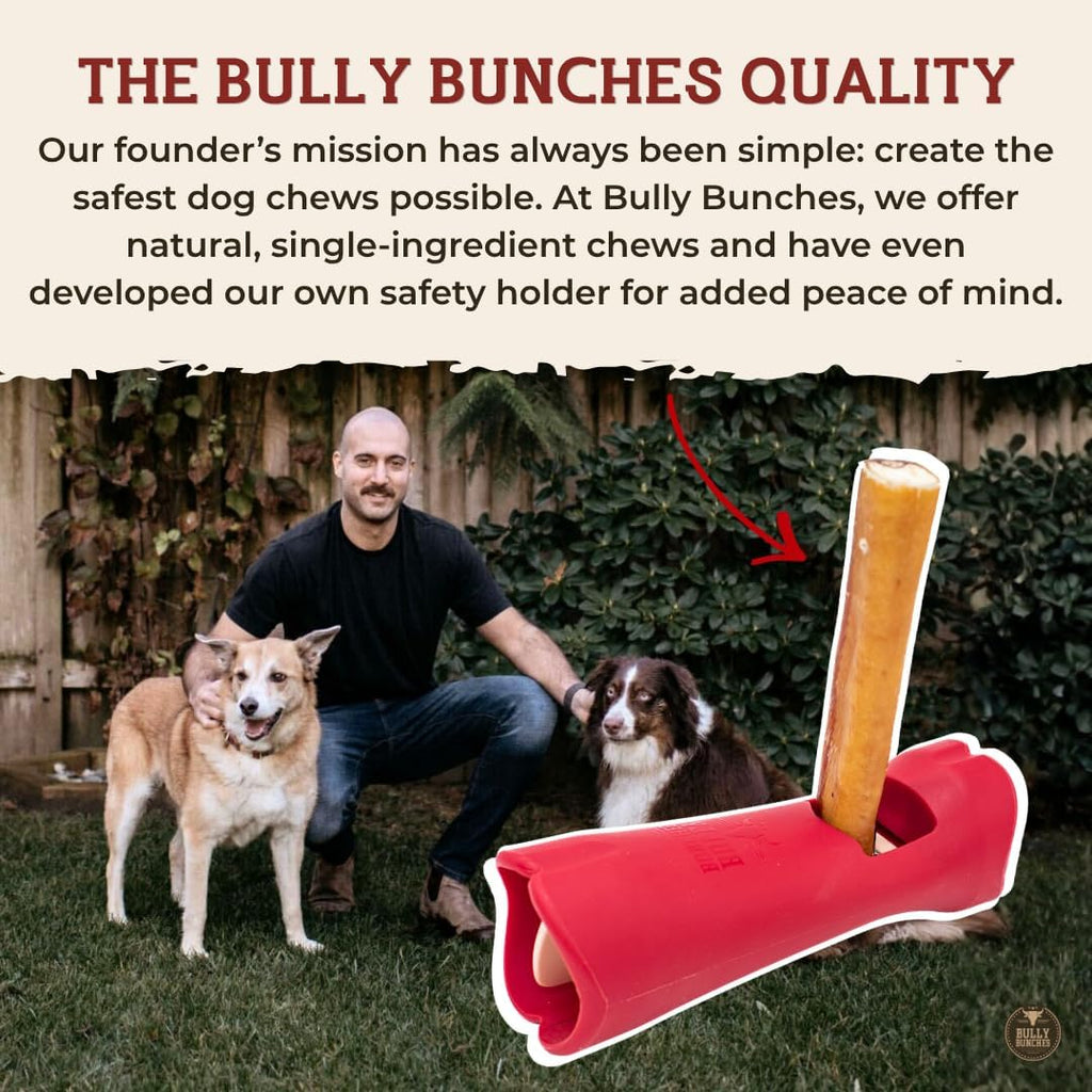 6" 5 Pack Odor-Free Bully Sticks Dog Treats I778685