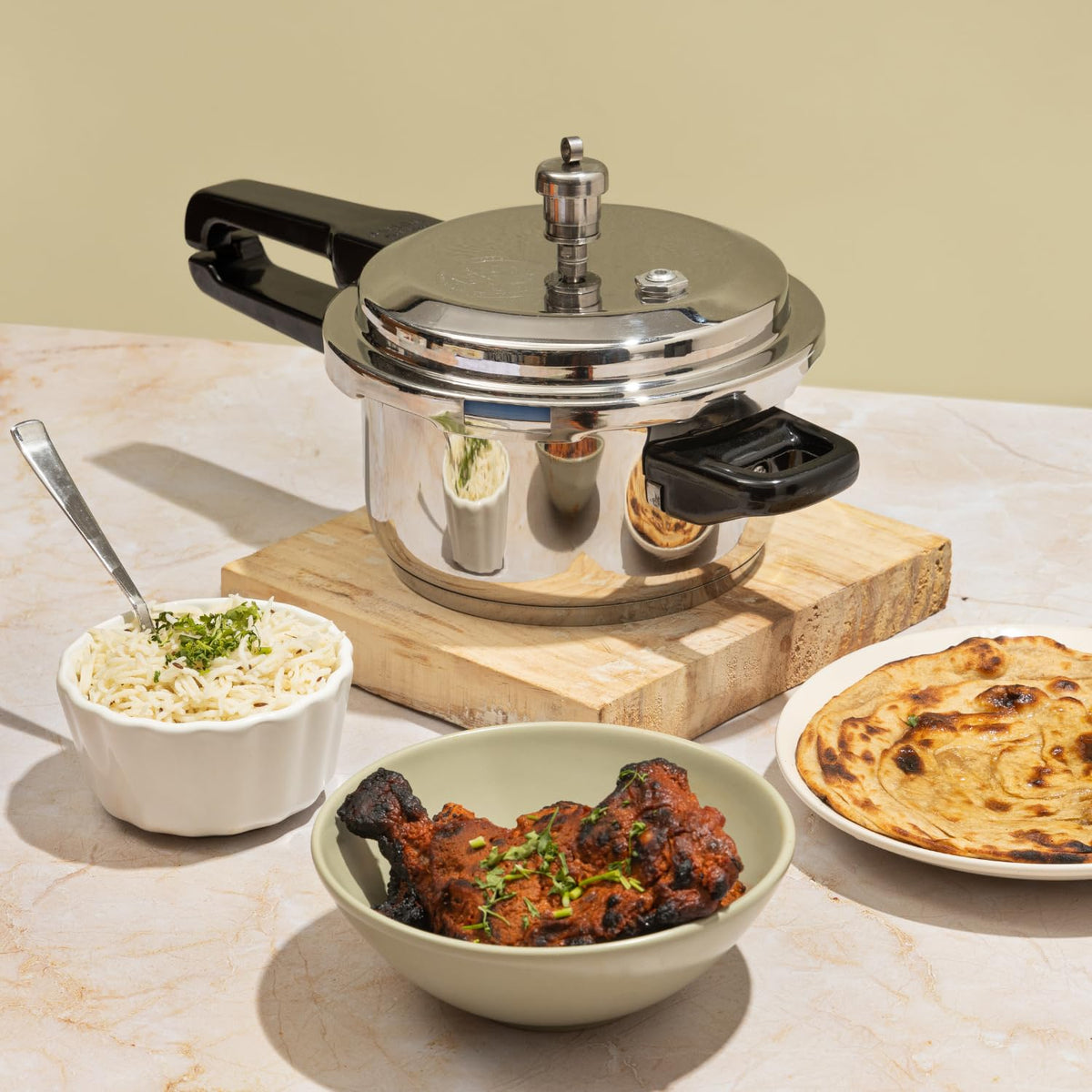 Stainless Steel 2-Liter Pressure Cooker X112169