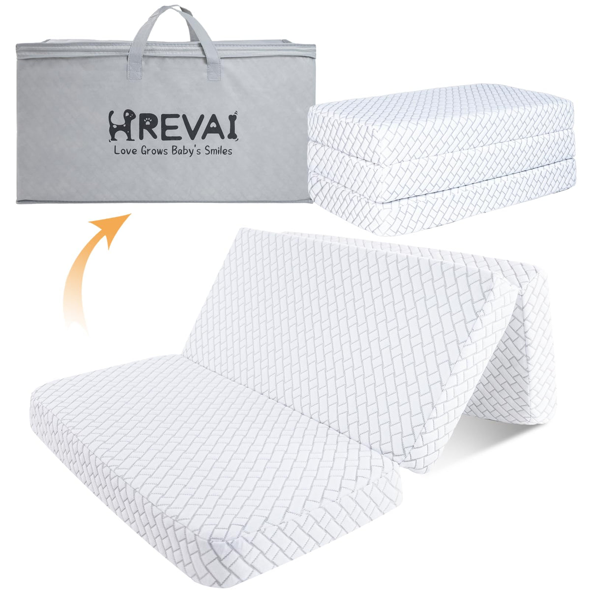 Pack N Play Mattress Trifold Memory Foam A1963