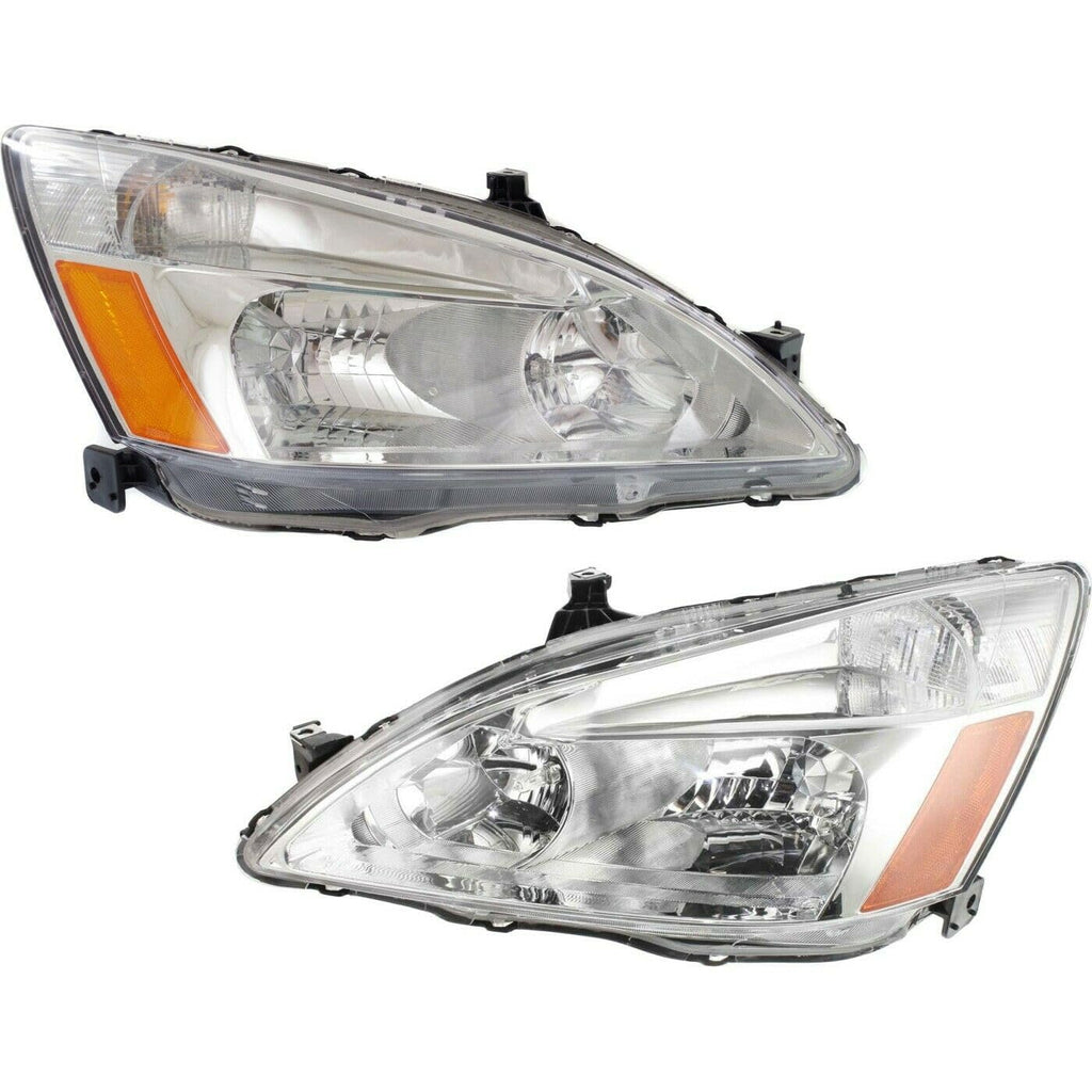 Headlight Left Right Clear Lens J281