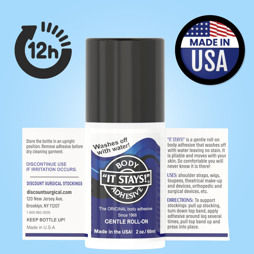 Roll-On Body Fixative Glue 2 oz 3 Bottle Value Pack T253073