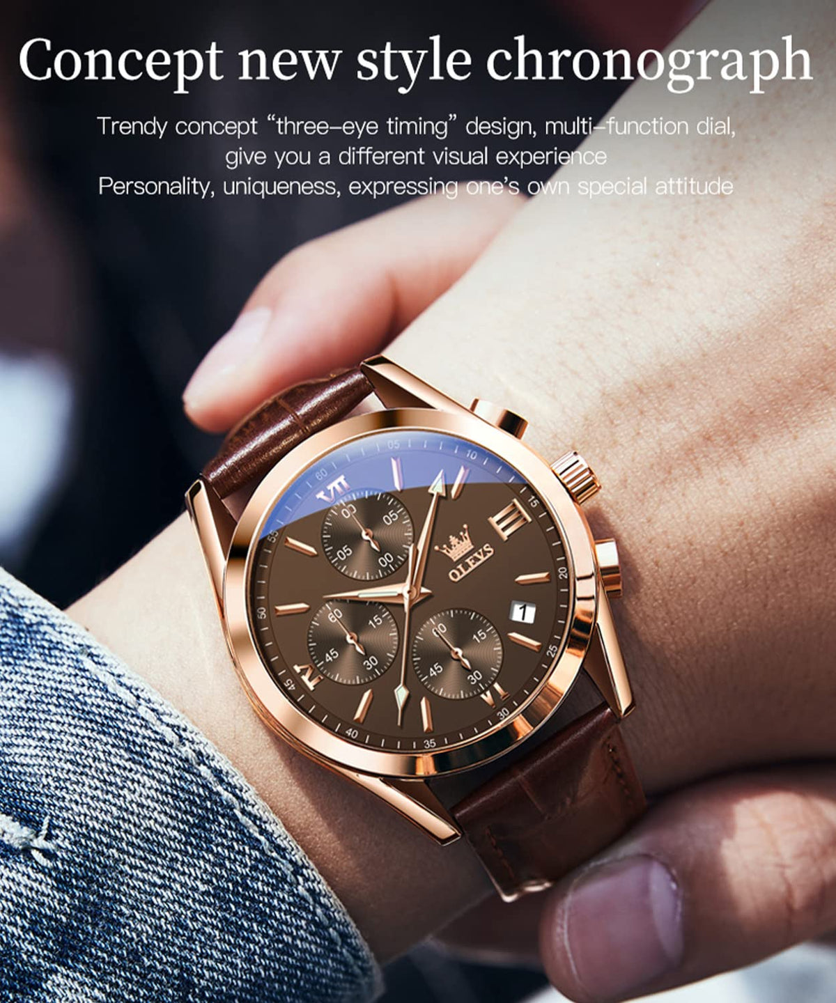 Leather Dress Watches Y8097