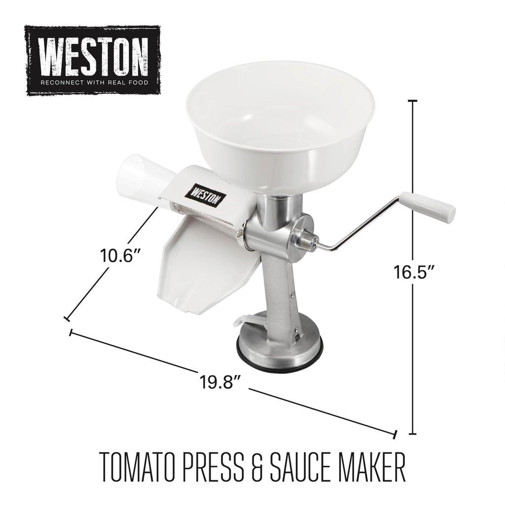 Food Strainer and Sauce Maker White X607