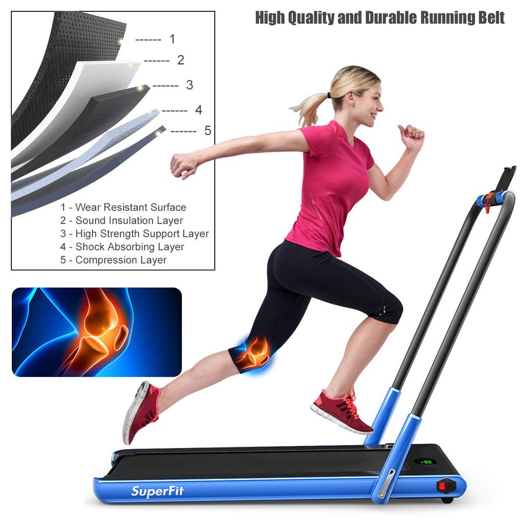 2 in 1 Under Desk Treadmill with Smart App G844