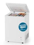 2.5 Cu.Ft White Chest Freezer G346298