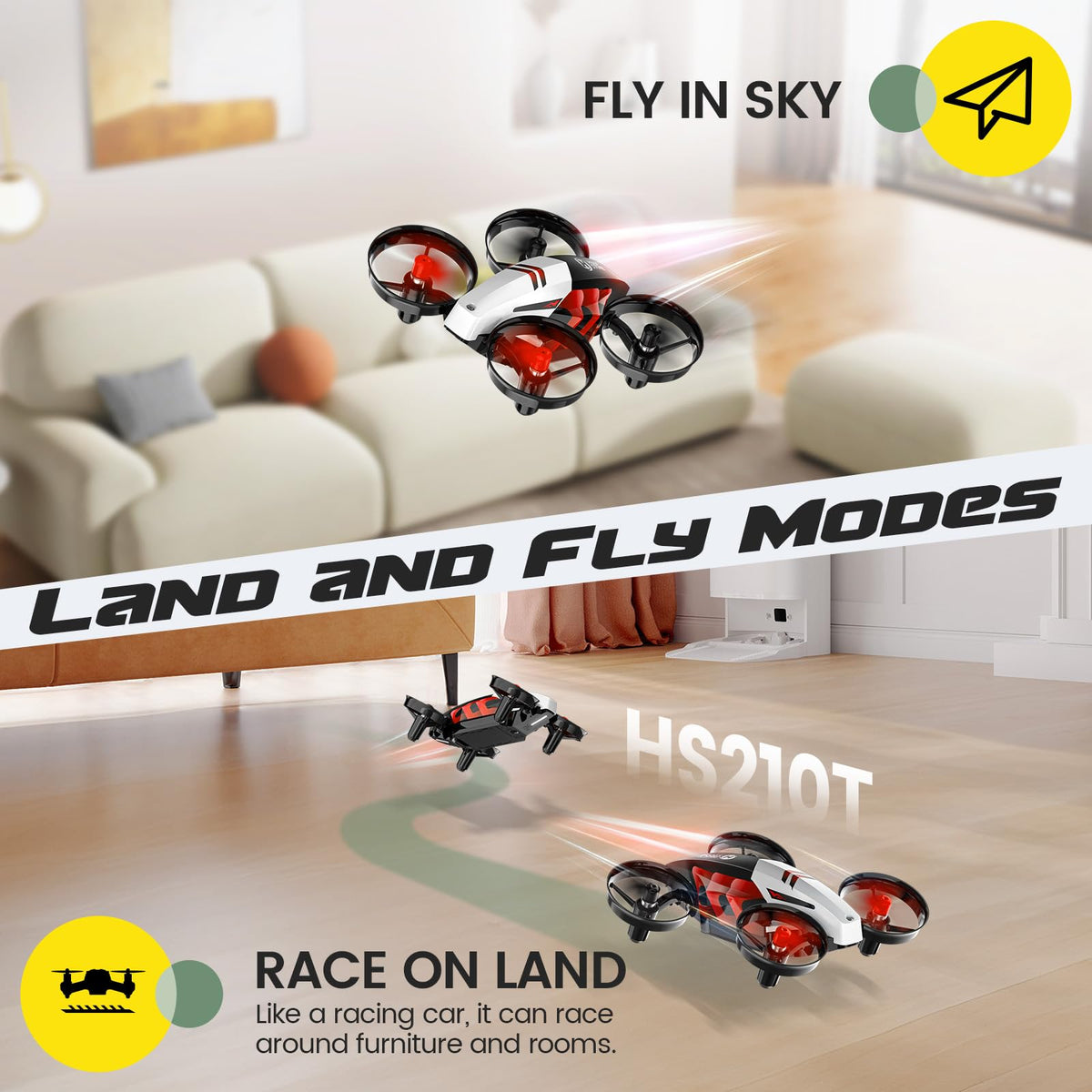 Mini Indoor RC Quadcopter with 3D Flip L936