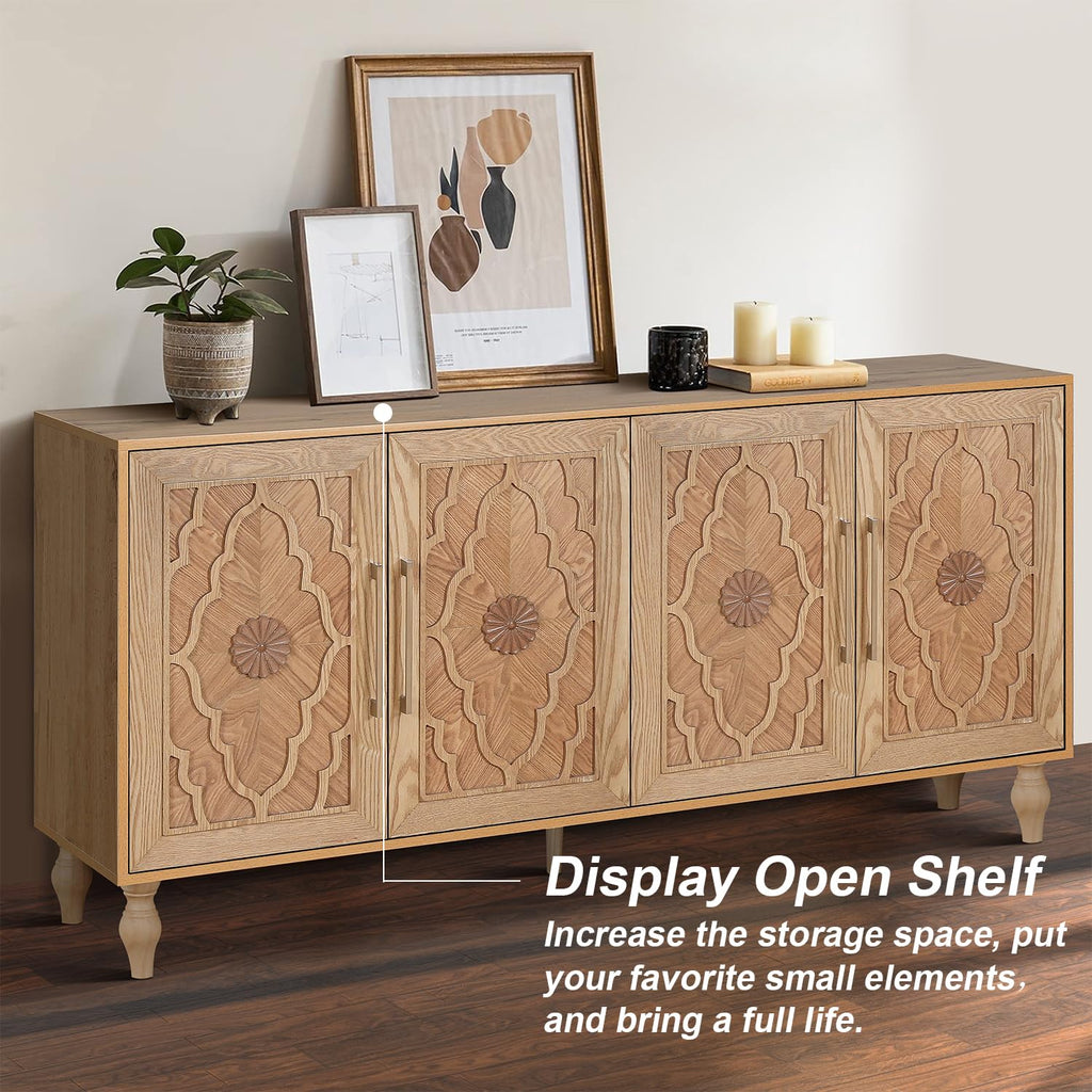Wooden Accent Storage Cabinet C5135