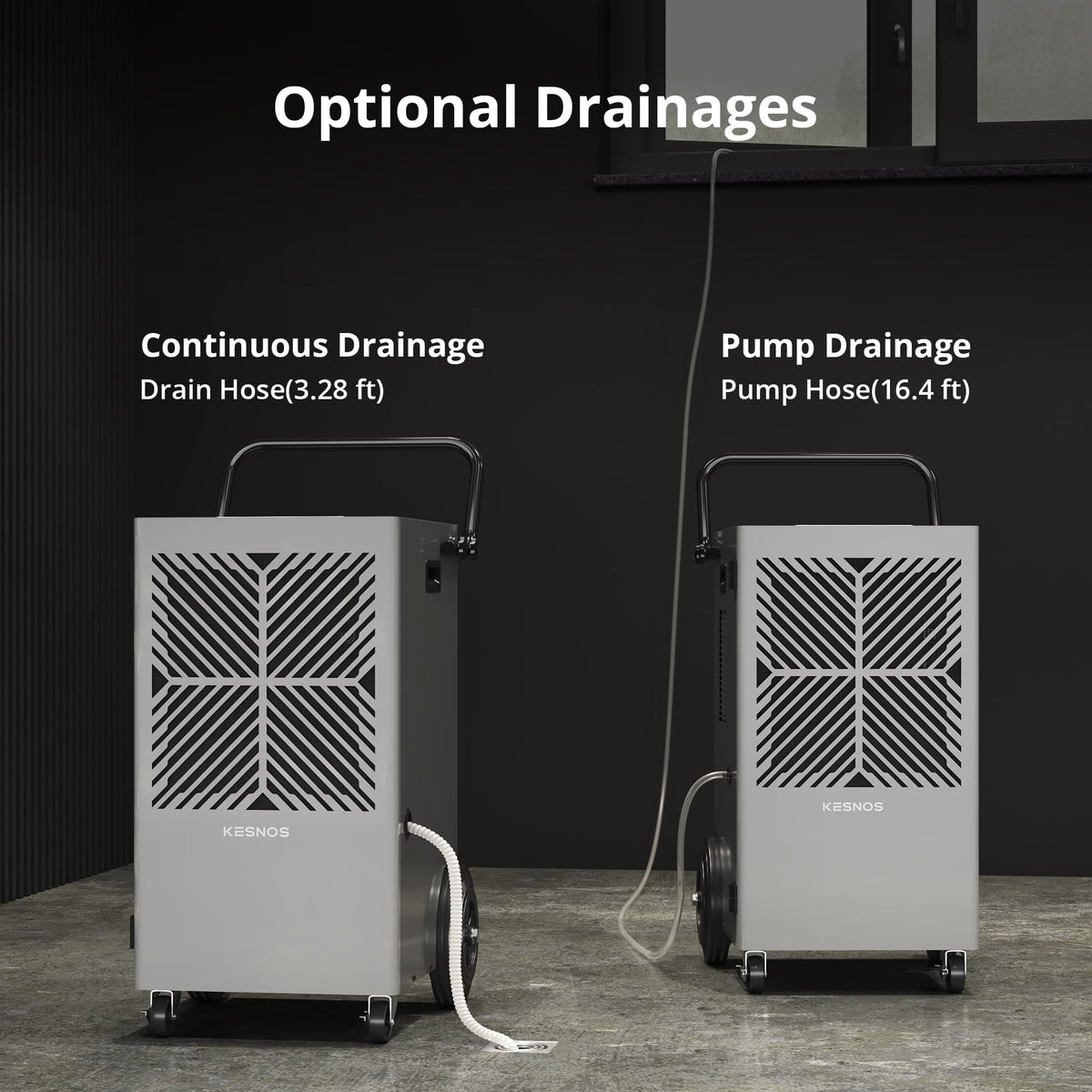 155 Pints Commercial Dehumidifier with Pump W947