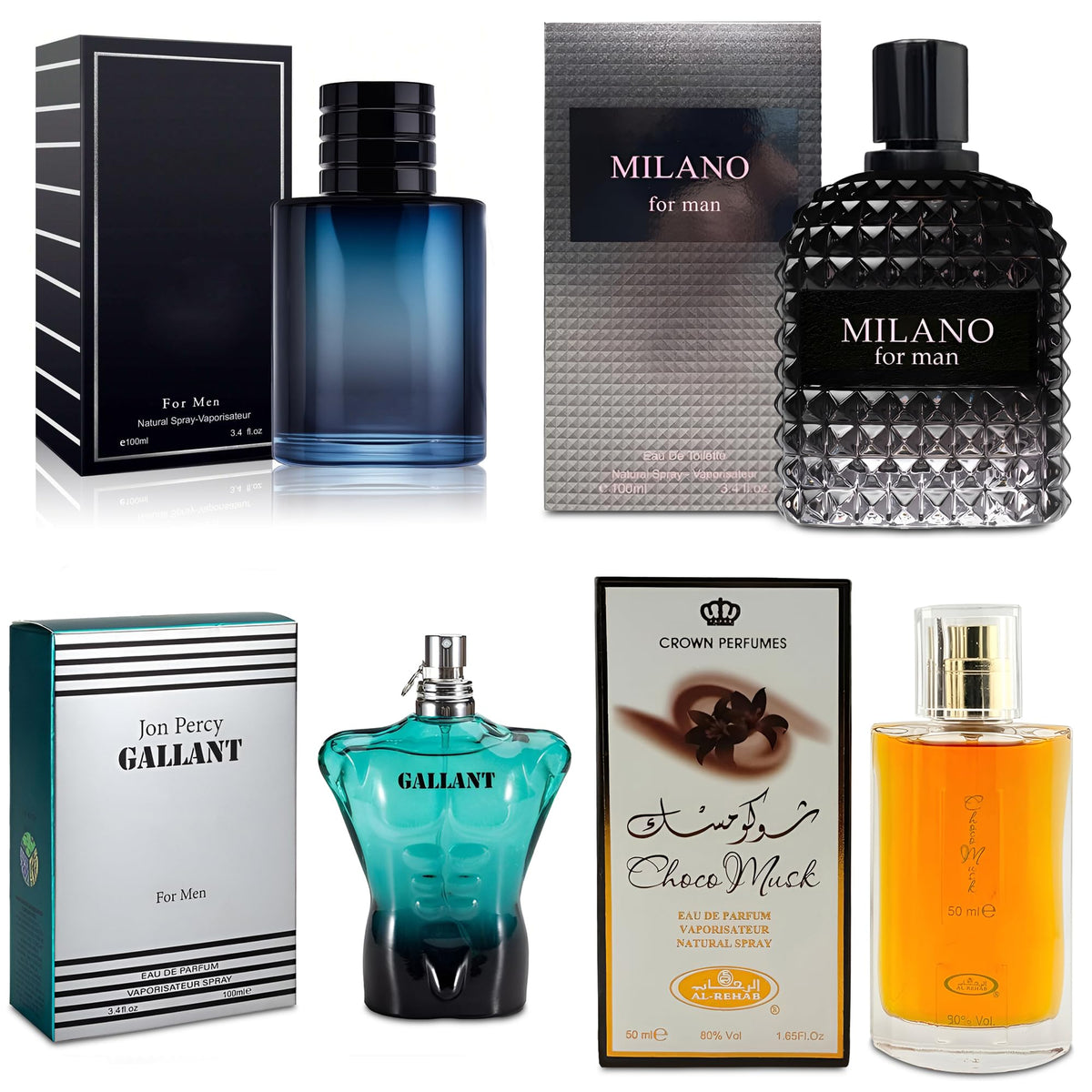4-Piece Cologne for Men J3017
