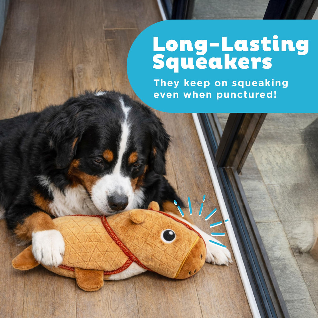 Durable Plush Dog Toy with Squeaker M576211