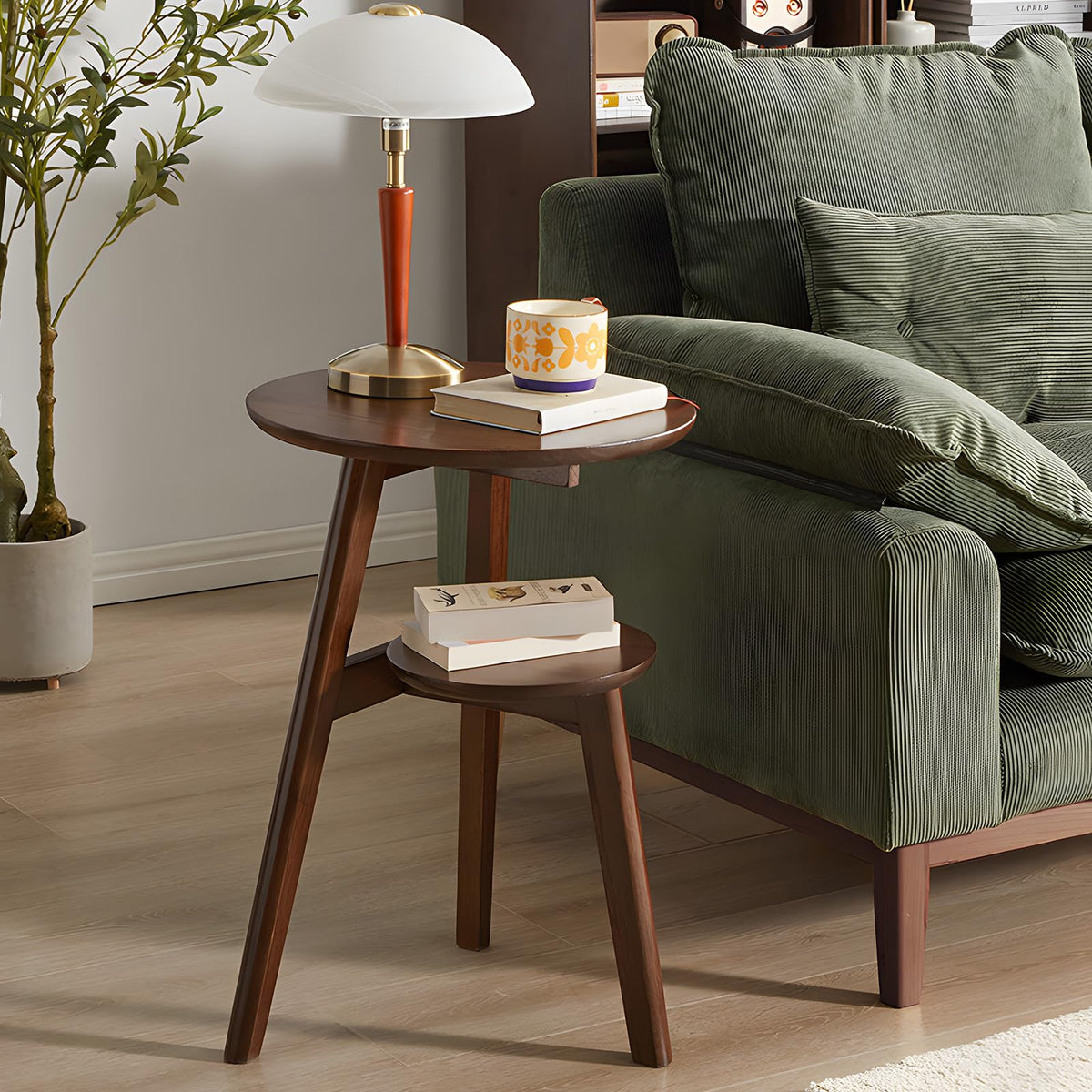 2-Tier Round Side Table Z3632