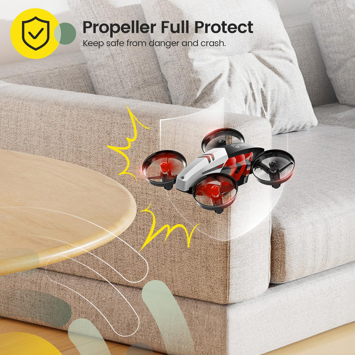 Mini Indoor RC Quadcopter with 3D Flip L936