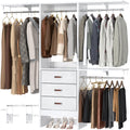 5FT Closet System with 3 Fabric Drawers S3318