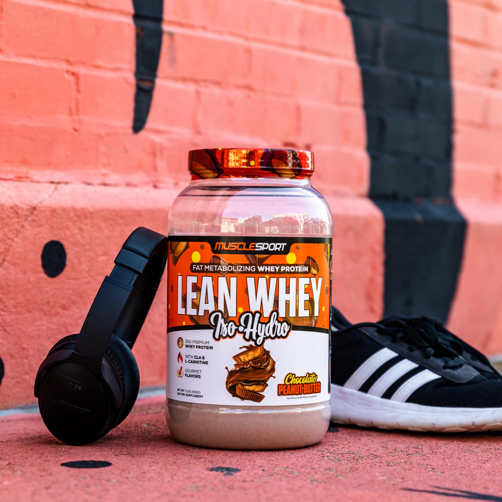 Whey Protein Isolate Powder 5lb Chocolate Peanut Butter D53457