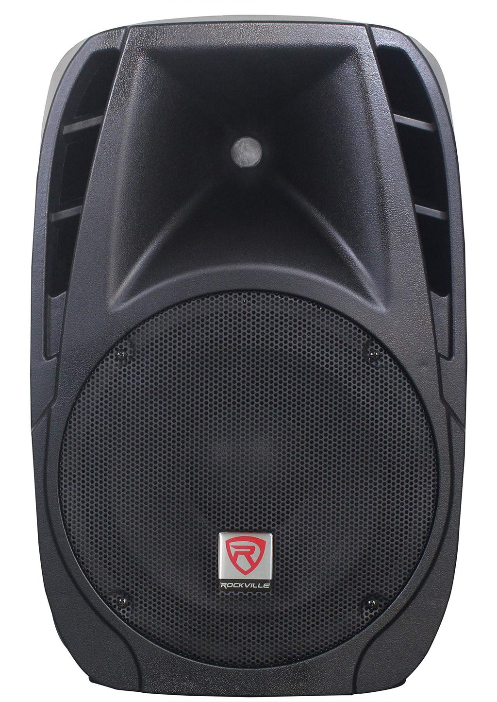 12" Passive PA Speaker System with Metal Wired Mics and Stands C421943