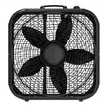 20 Inch Black 3-Speed Box Fan with Handle V488