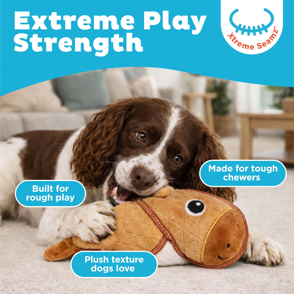 Durable Plush Dog Toy with Squeaker M576211