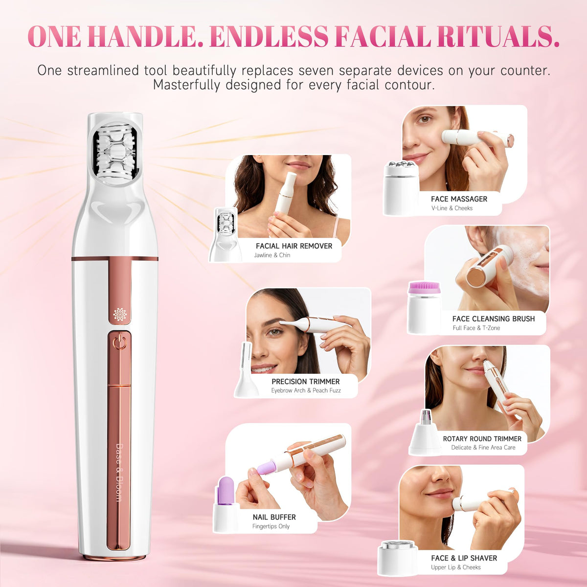 7-in-1 Facial Hair Remover Z987483