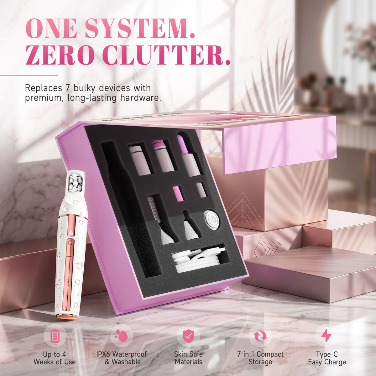 7-in-1 Facial Hair Remover Z987483