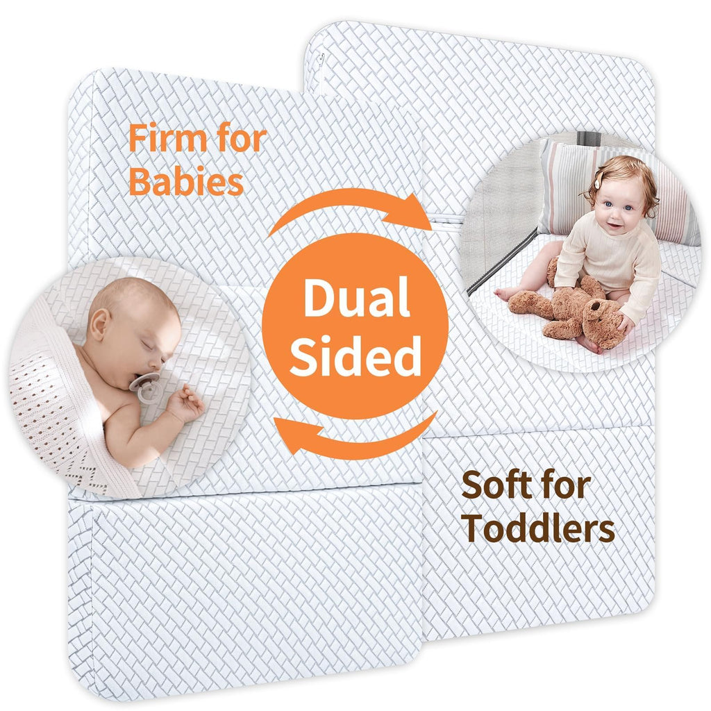 Pack N Play Mattress Trifold Memory Foam A1963