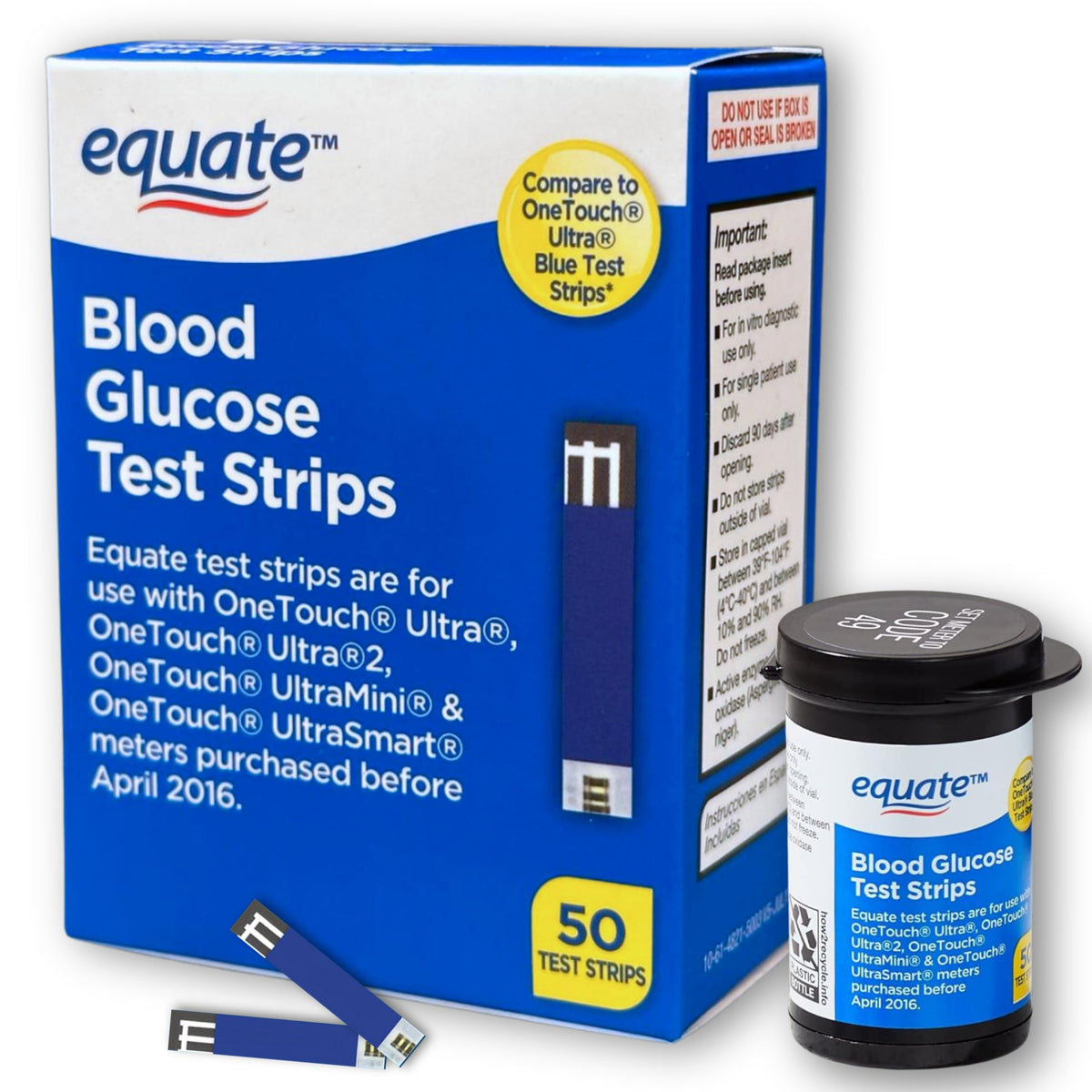 Blood Sugar Test Strips 50ct R2318
