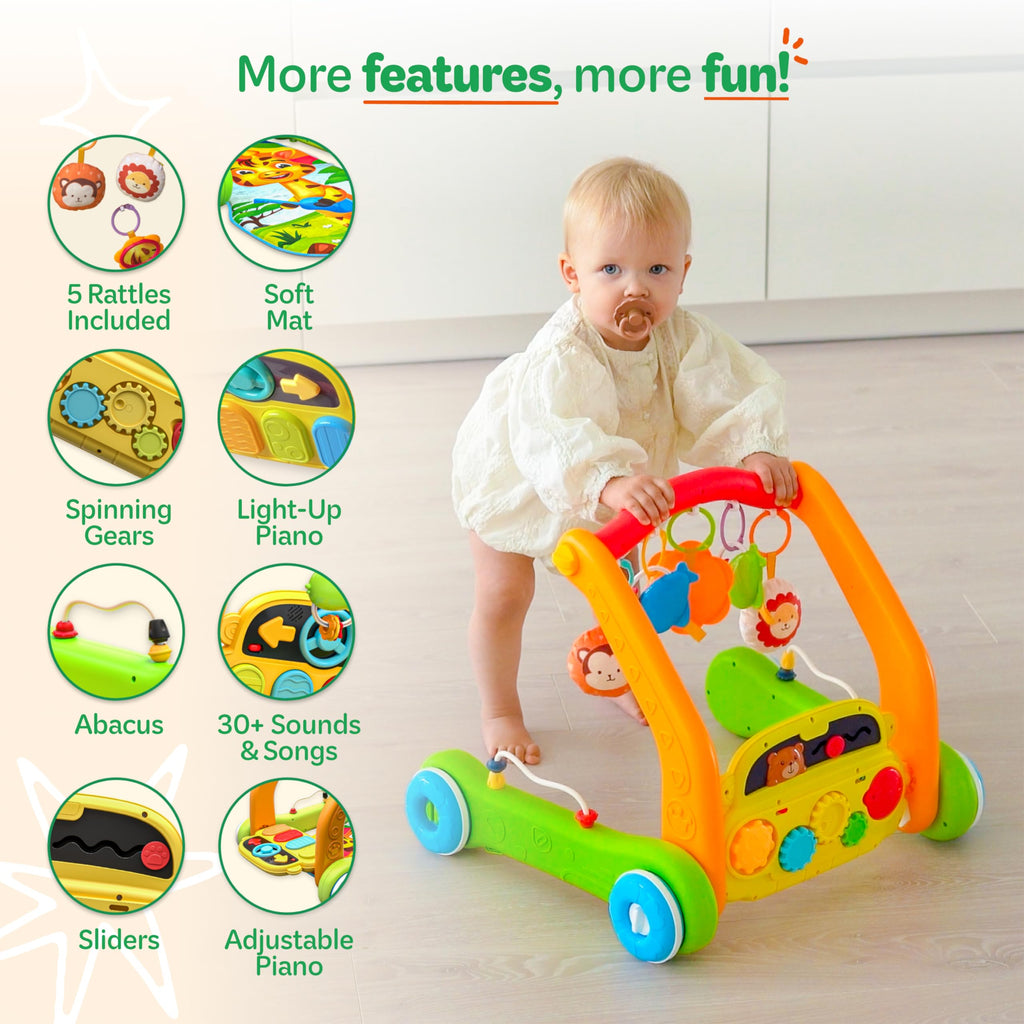 4-in-1 Baby Play Mat & Musical Activity Gym X79721