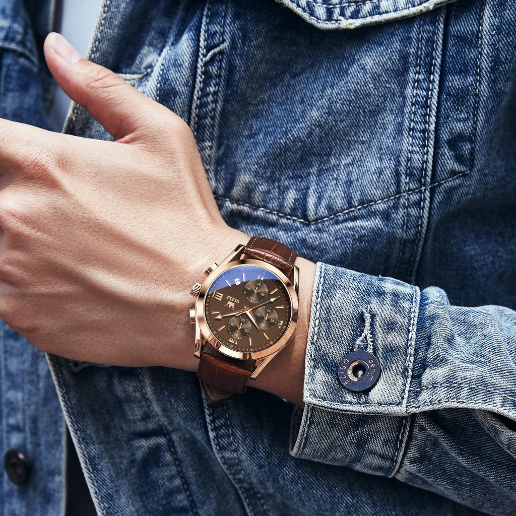 Leather Dress Watches Y8097