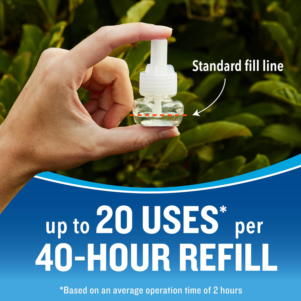 Mosquito Repellent 40-Hour Refill Pack of 12 P796