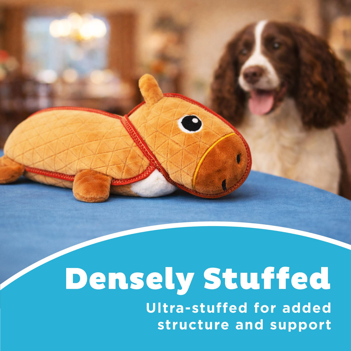 Durable Plush Dog Toy with Squeaker M576211