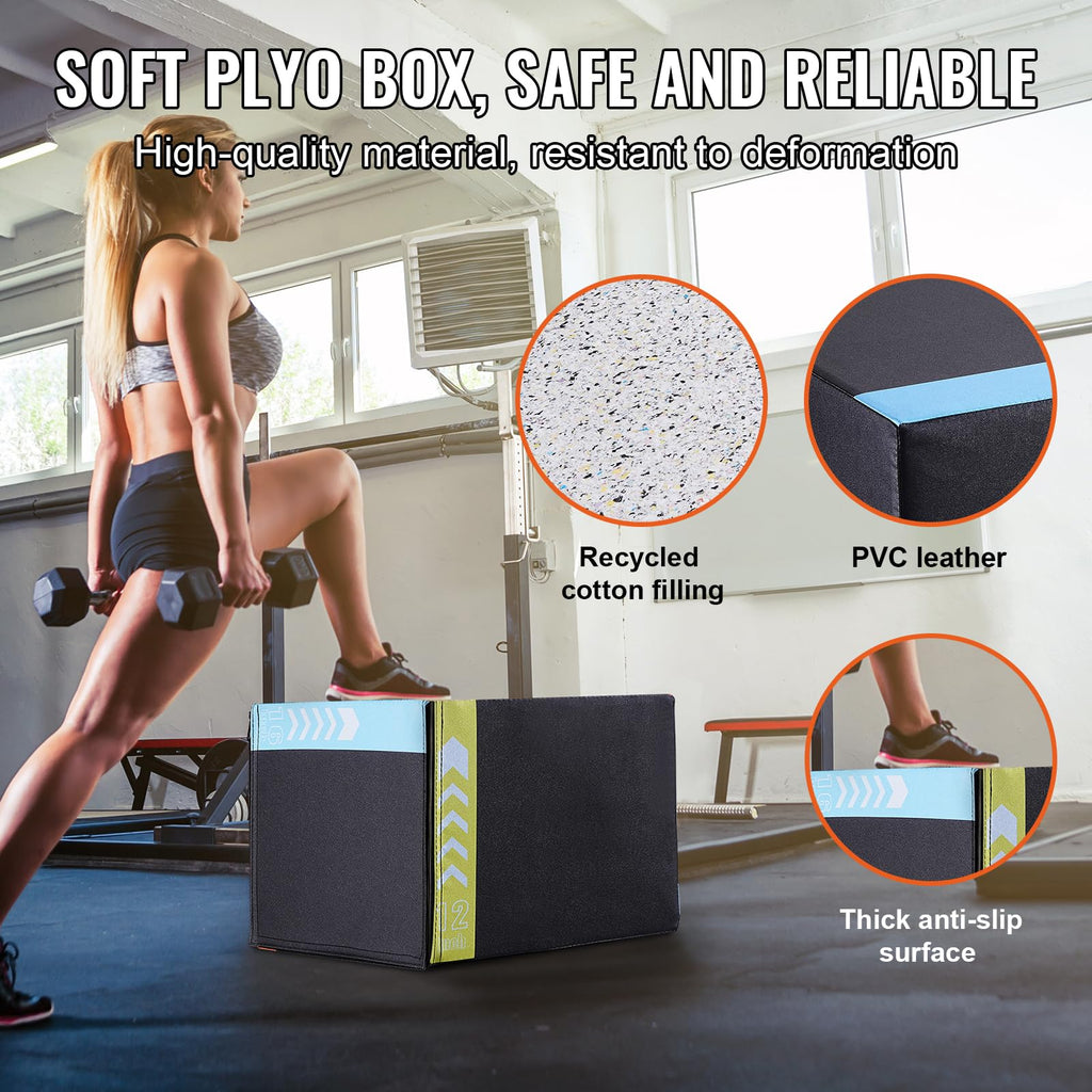 3 in 1 Plyometric Jump Box W303