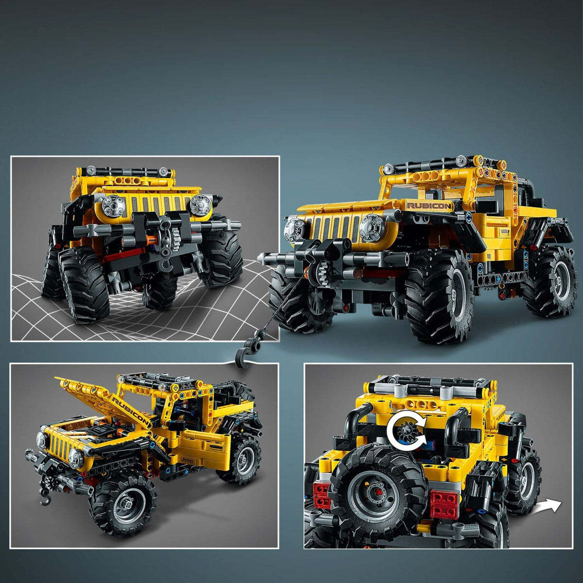 4x4 Off Roader SUV Model Building Kit T61408