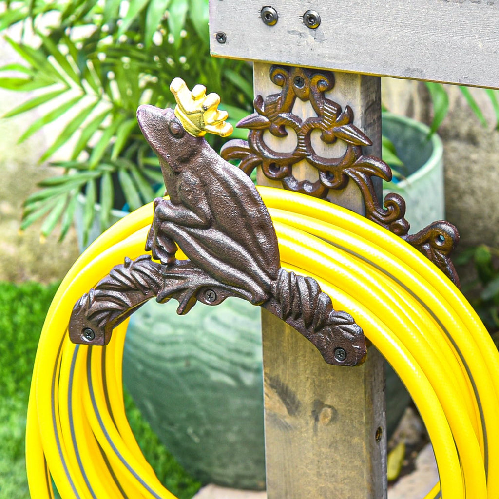 Cast Iron Wall Mounted Garden Hose Holder J188373
