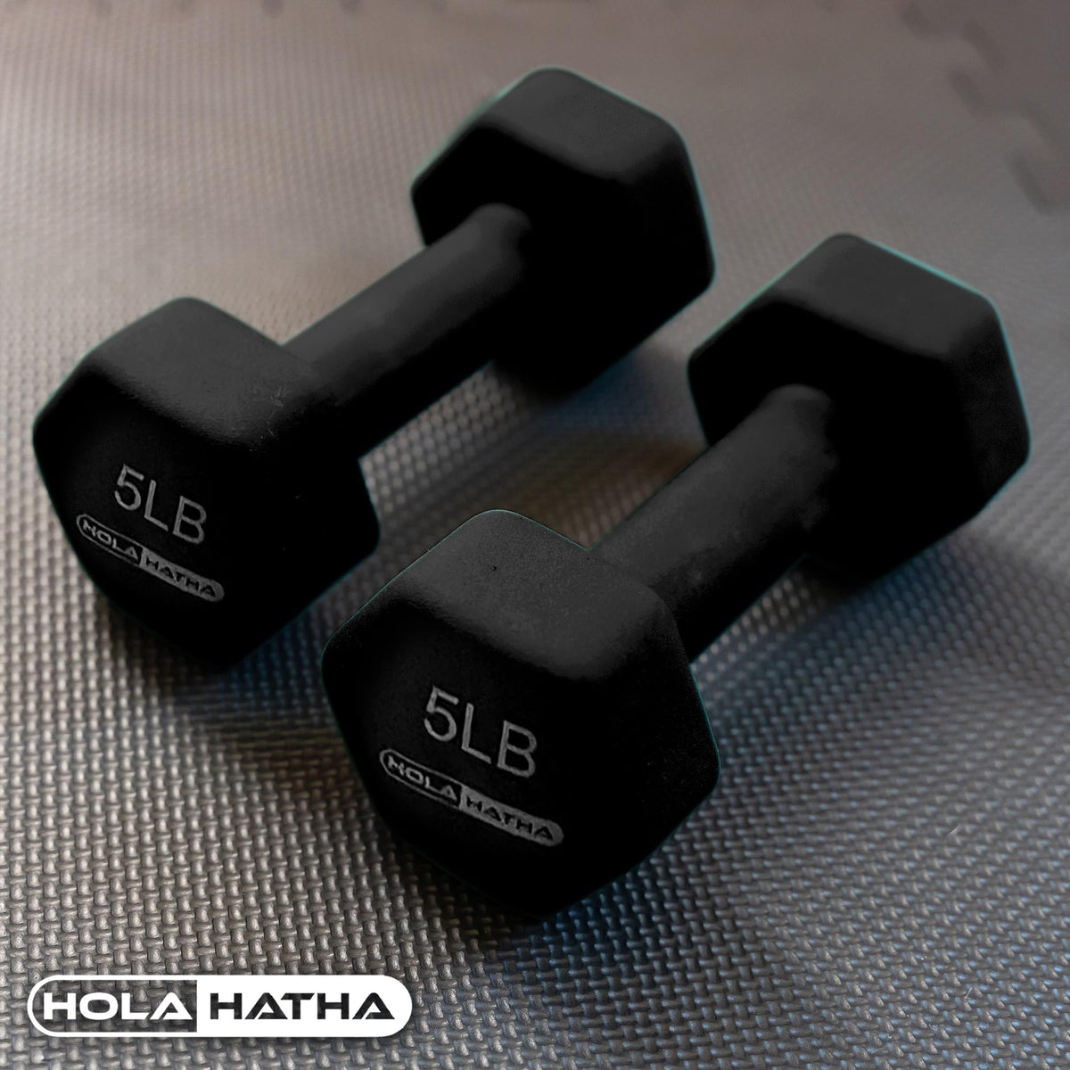 1, 2 and 3 lb Neoprene Dumbbell Set with Rack J11218