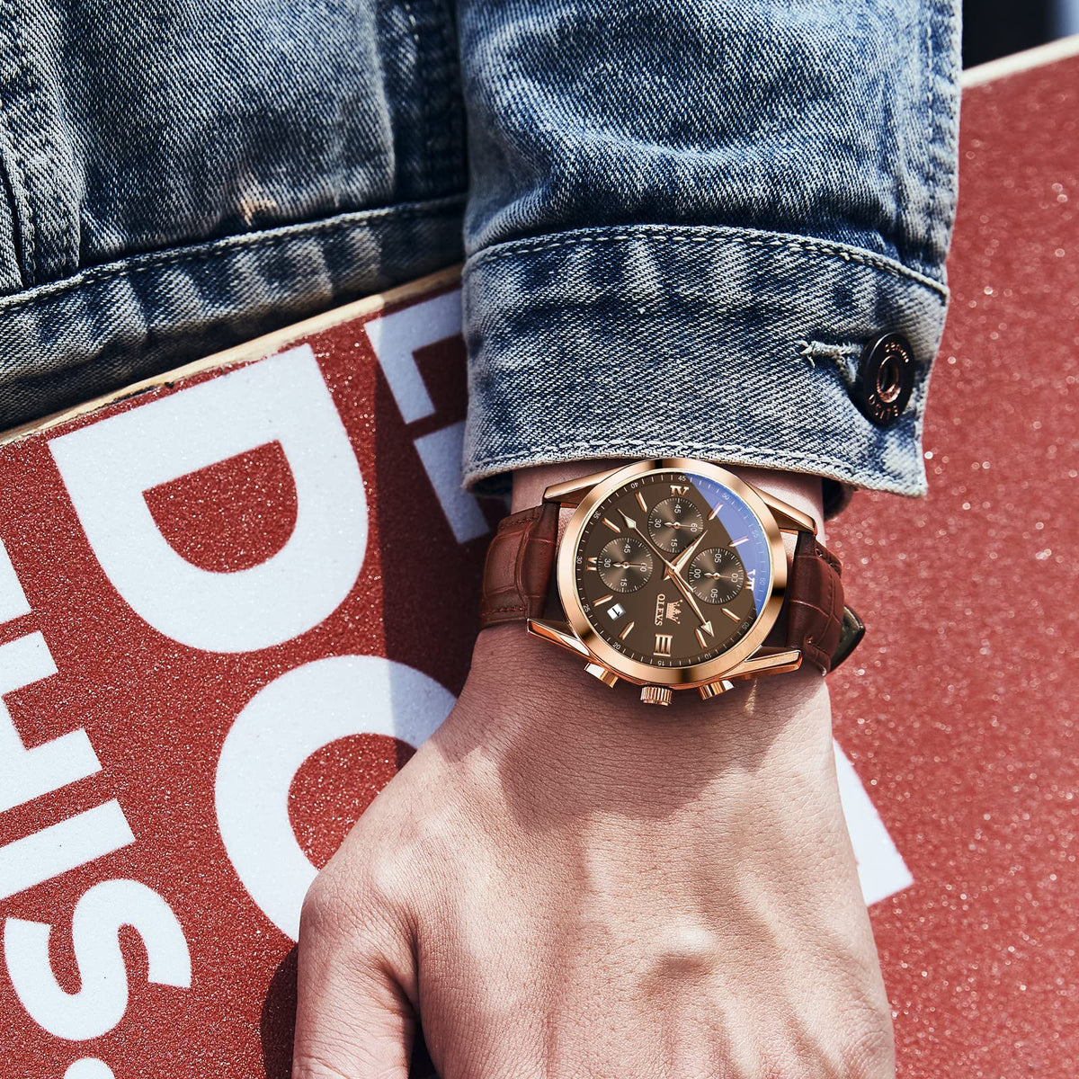 Leather Dress Watches Y8097