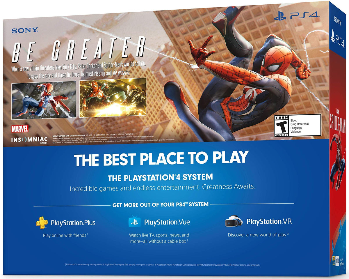 Playstation 4 Slim 1TB SSD Console with Wireless Controller E90660